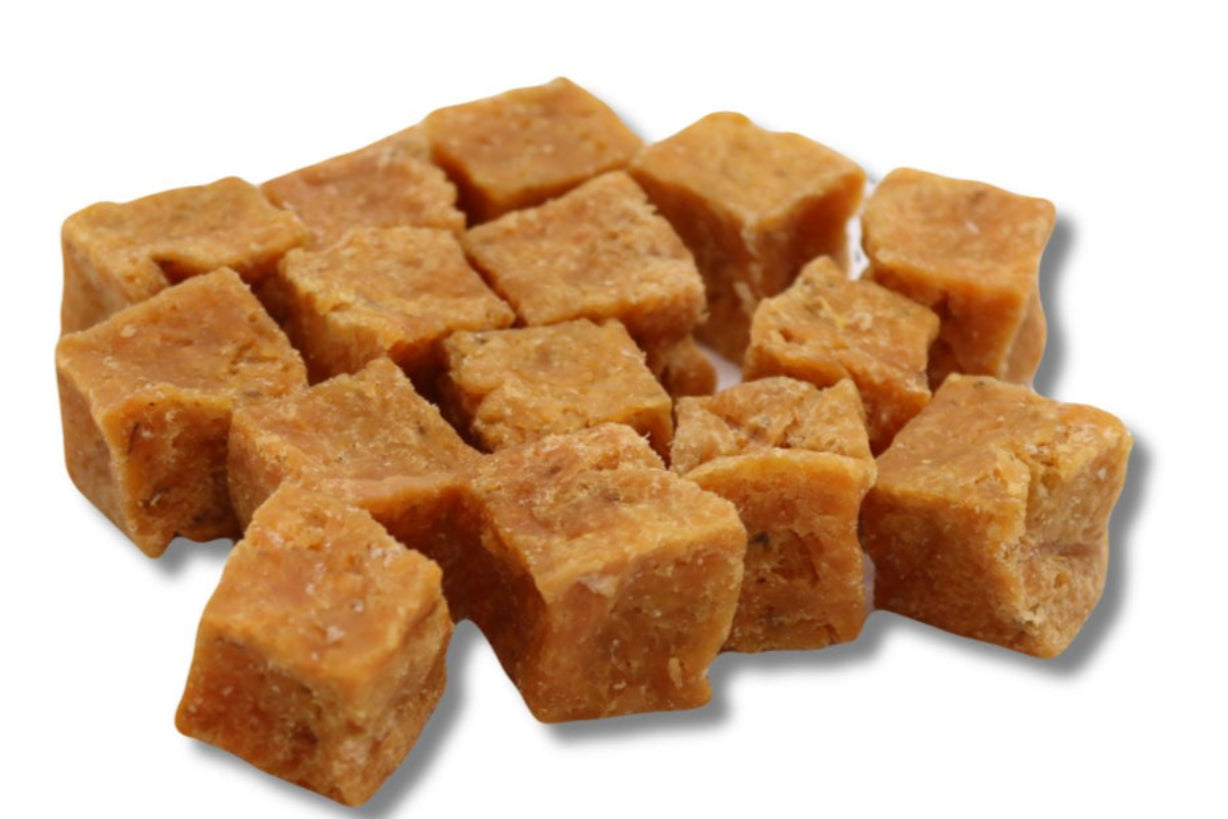 Zalm gedroogd - Salmon Cubes